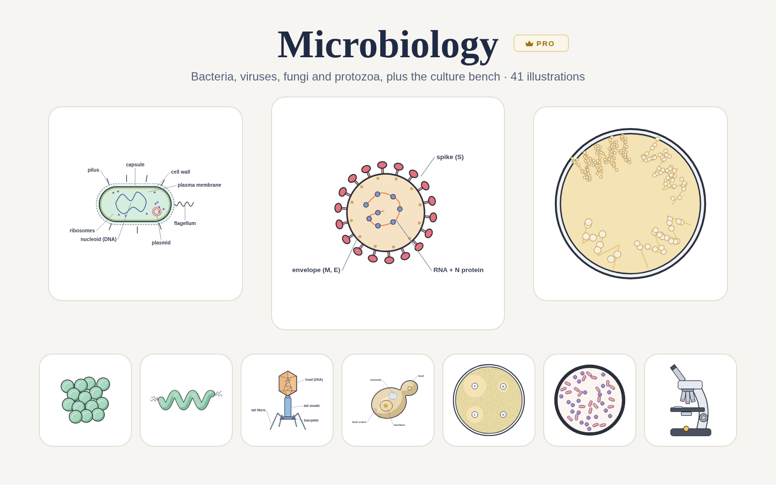Microbiology pack cover